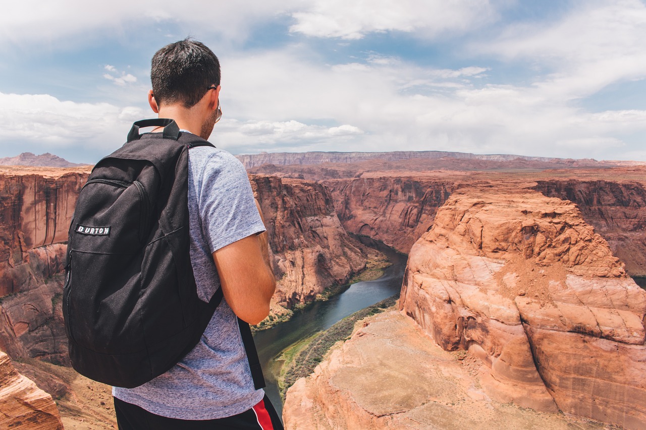 Men can also trust their instincts when travelling solo.