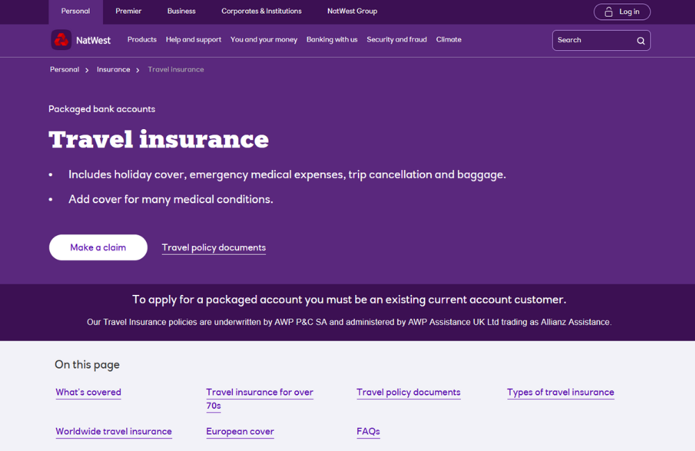 Natwest Travel Insurance Review - What They Don't Tell You