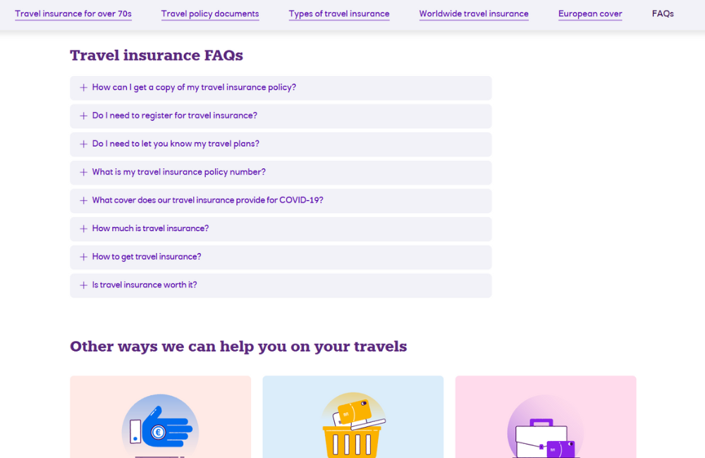 Quick NatWest Travel Insurance FAQs